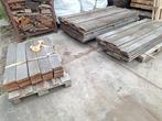 Gebruikte  hardhouten  vlonderplanken  vlonder, Ophalen, Gebruikt, Hout