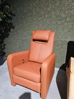 Comfortabele Sta-op en Relaxstoelen, Gebruikt, Leer, 75 tot 100 cm, Ophalen of Verzenden