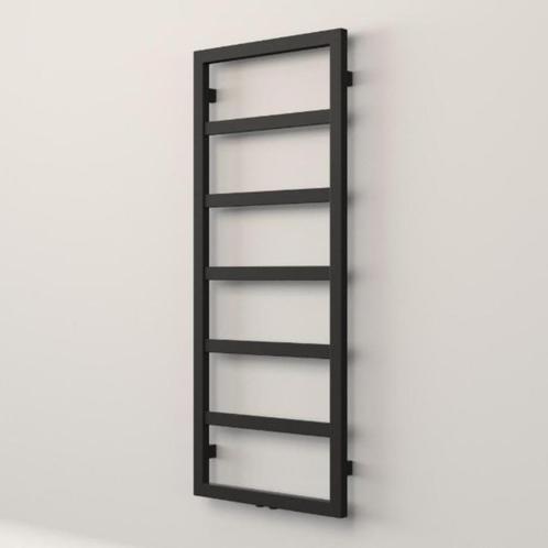 Enix Boston designradiator badkamer 133.6 x 55.5 cm matzwart, Doe-het-zelf en Verbouw, Verwarming en Radiatoren, Nieuw, Radiator