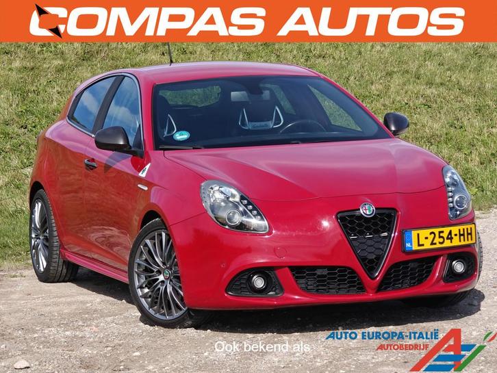 Alfa Romeo Giulietta 1.7 TBi Quadrifoglio Verde | Sportstoel, Auto's, Alfa Romeo, Bedrijf, Te koop, Giulietta, ABS, Airbags, Airconditioning