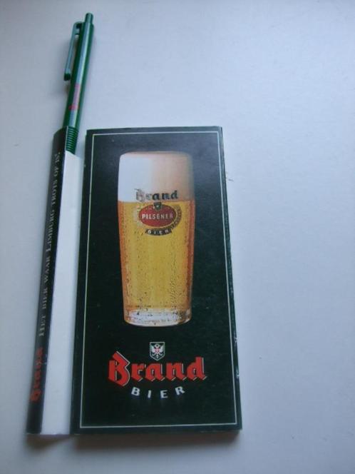 Brand bier boodschappenlijstje (nr.1), Verzamelen, Biermerken, Nieuw, Overige typen, Brand, Ophalen of Verzenden