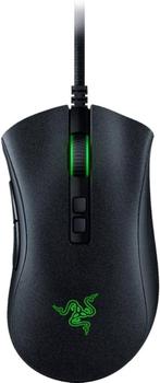 Razer Deathadder V2 Zwart, Computers en Software, Muizen, Bedraad, Rechtshandig, Gaming muis, Ophalen of Verzenden