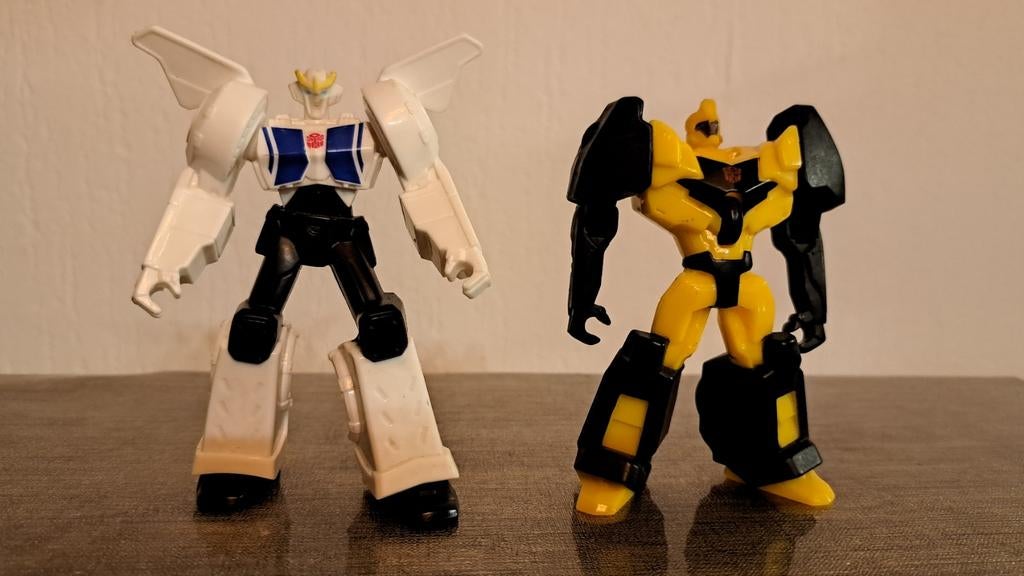 Transformers Strongarm & Bumblebee McDonald's 2016, Kinderen en Baby's, Speelgoed | Actiefiguren, Gebruikt, Ophalen of Verzenden