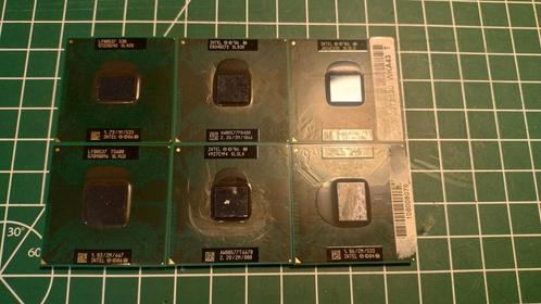 Intel laptop core duo, celeron, pentium, Computers en Software, Processors, Gebruikt, Ophalen of Verzenden