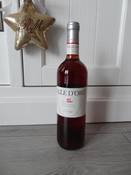 Valle d’Oro Cerasuolo D’Abruzzo Wijn >Snelle Verzending!<, Verzamelen, Wijnen, Nieuw, Roséwijn, Italië, Vol, Ophalen of Verzenden