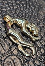 Prachtige panter 14karaat gouden hanger, Ophalen of Verzenden, Nieuw, Goud, Goud