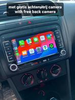 Vw carplay - android radio bluetooth met gratis camera, Auto diversen, Autoradio's, Ophalen of Verzenden, Nieuw
