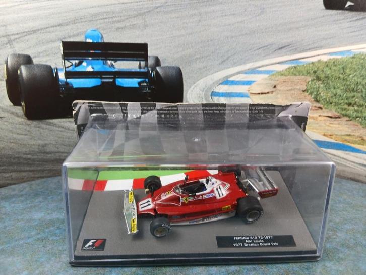 1/43  ferrari 312 t2  1977  n lauda  # 11, Hobby en Vrije tijd, Modelauto's | 1:43, Zo goed als nieuw, Auto, Overige merken, Ophalen of Verzenden