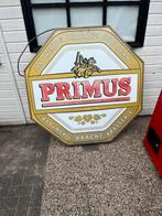 Te koop heel mooi groot Reclame lichtbord van Primus bier, Ophalen, Gebruikt, Lichtbak of (neon) lamp
