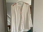 Blouse wit lange mouw, Maat 38/40 (M), Wit, Ophalen of Verzenden, Zo goed als nieuw