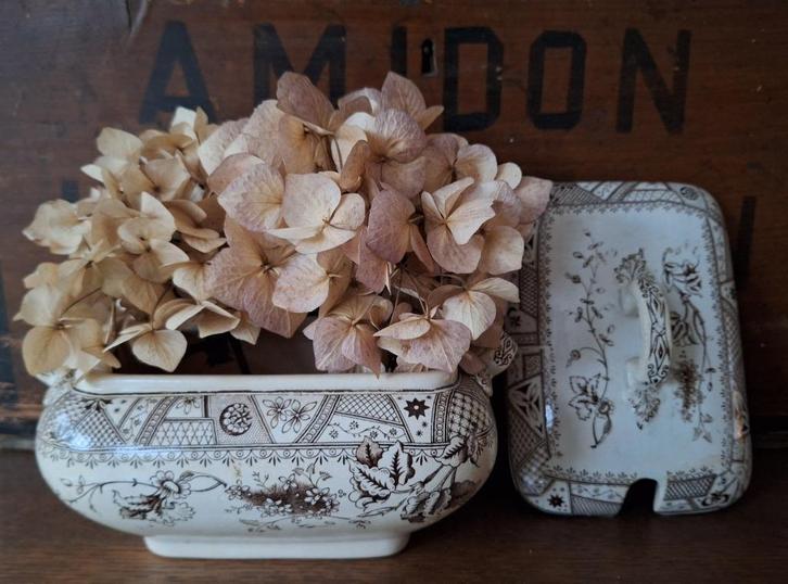 Antieke Schotse terrine met deksel, C.P.& Co decor Empress, Antiek en Kunst, Antiek | Servies los, Ophalen of Verzenden