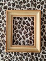 Gouden parelmoeren uitgewerkte houten schilderijlijst, Huis en Inrichting, Ophalen of Verzenden, Hout, Minder dan 50 cm, Minder dan 50 cm