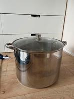 Michelino Soeppan / Brouwpan 14 Liter, Kookpan of Snelkookpan, Gebruikt, Inductieplaat, Ophalen of Verzenden