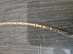 14 k gouden en witgouden armband 9,8 gram, Ophalen of Verzenden, Nieuw, Goud, Goud