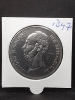 Rijksdaalder 1847 Koning Willem II, Postzegels en Munten, Munten | Nederland, Zilver, Ophalen of Verzenden, Losse munt, 2½ gulden