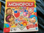 Monopoly junior, Hobby en Vrije tijd, Gezelschapsspellen | Bordspellen, Een of twee spelers, Ophalen of Verzenden, Gebruikt, Hasbro