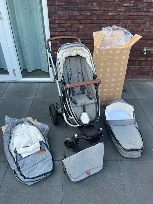 Joolz geo studio kinderwagen, Kinderen en Baby's, Buggy's, Gebruikt, Overige merken, Duomodel, Regenhoes, Verstelbare rugleuning