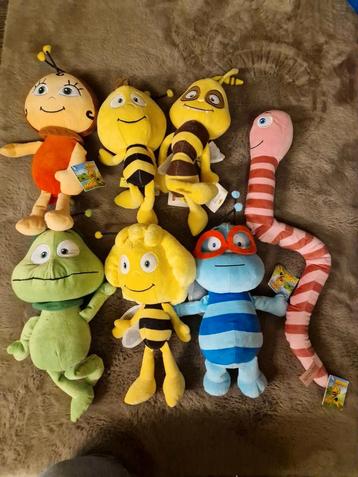 Maya de Bij Knuffels - Set van 7 beschikbaar voor biedingen