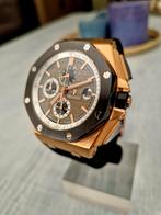 Audemars piguet royal oak offshore, Polshorloge, Nieuw, Kunststof, Goud