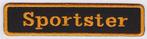 Harley Davidson Sportster stoffen opstrijk patch embleem #1, Ophalen of Verzenden, Nieuw