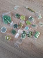 Groene glaskralen 250gram, Hobby en Vrije tijd, Kralen en Sieraden maken, Kraal, Ophalen of Verzenden, Zo goed als nieuw