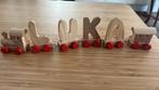 Naamtrein Luka - Nieuw!, Kinderen en Baby's, Speelgoed | Houten speelgoed, Ophalen, Nieuw, Duw- of Trekspeelgoed