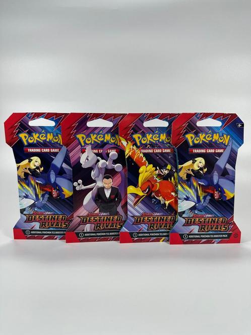 Pokémon Destined Rivals Sleeved Boosterpack, Hobby en Vrije tijd, Verzamelkaartspellen | Pokémon, Zo goed als nieuw, Losse kaart