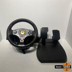 Thrustmaster Ferrari GT Race Stuur PS3/PC in Doos, Computers en Software, Ophalen of Verzenden, Gebruikt