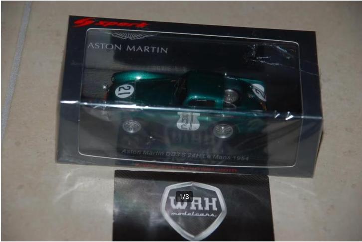 SALE !! 1:43 ASTON MARTIN DB3S LM #21 SPARK S2436 WRH, Hobby en Vrije tijd, Modelauto's | 1:43, Zo goed als nieuw, Auto, Overige merken