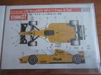 "West" McLaren MP4/13 Press & Test (Studio27 1/20), Overige merken, Auto, Groter dan 1:32, Nieuw