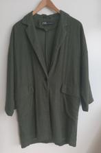 Zara donkergroene zomerjas, maat M, Verzenden, Zara, Zo goed als nieuw, Stichting Angel's Choice