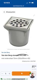 Afvoerputjes 3 stuks, Doe-het-zelf en Verbouw, Buizen en Afvoer, Ophalen, Afvoer, Pvc, Zo goed als nieuw