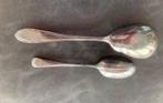 Vintage 2 verzilverde lepels + 1 eierdopje 1956, Ophalen of Verzenden