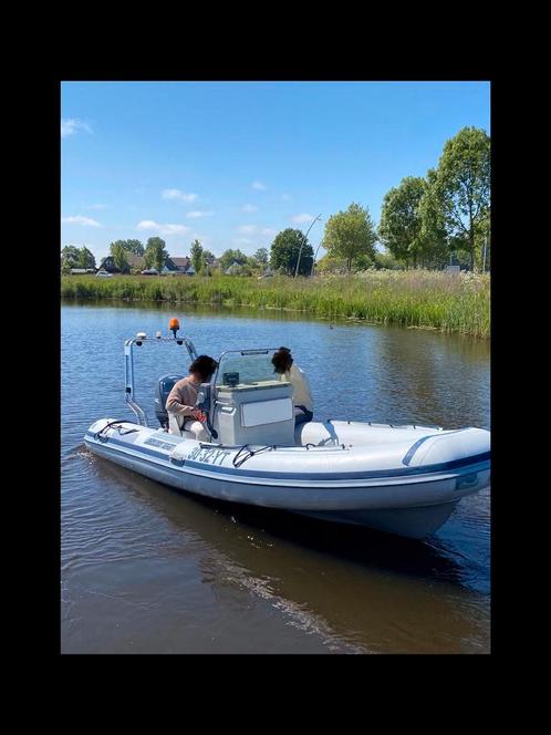 Goed onderhouden Joker 470 RIB met 100pk, Watersport en Boten, Rubberboten, Gebruikt, Overige merken, Overige materialen, 70 tot 120 pk