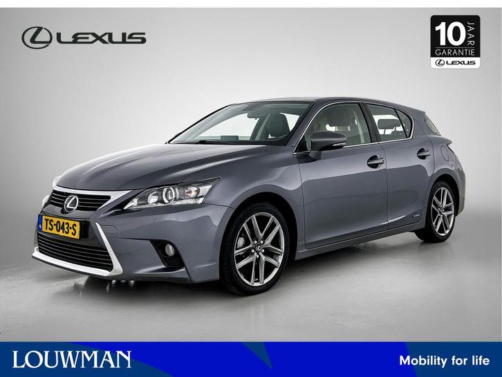Lexus CT 200h Individual | Leer | Lexus Navigatie | Cruise C, Auto's, Lexus, Bedrijf, Te koop, CT-H, ABS, Achteruitrijcamera, Airbags