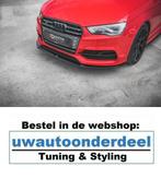 Audi S3 / A3 S Line Sedan Cabrio Voorspoiler Lip Splitter, Verzenden