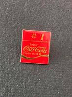 Coca Cola  - Coca Cola pin number one nummer 1, Verzamelen, Ophalen of Verzenden, Zo goed als nieuw, Merk, Speldje of Pin