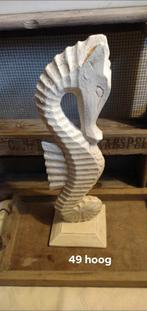 Houten Zeepaard Sculptuur, Ophalen of Verzenden