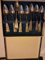 zilveren lepeltjes -8 stuks, Ophalen of Verzenden, Zilver