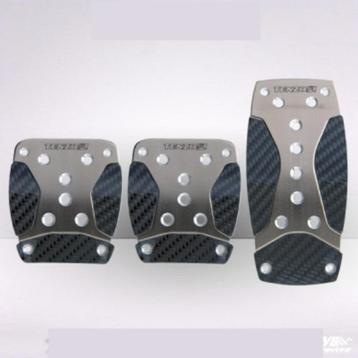 Tenzo-R Racing Sport Pedalen set Titanium/Zwart beschikbaar voor biedingen