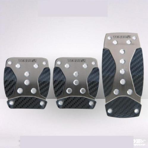 Tenzo-R Racing Sport Pedalen set Titanium/Zwart, Auto diversen, Tuning en Styling, Ophalen of Verzenden