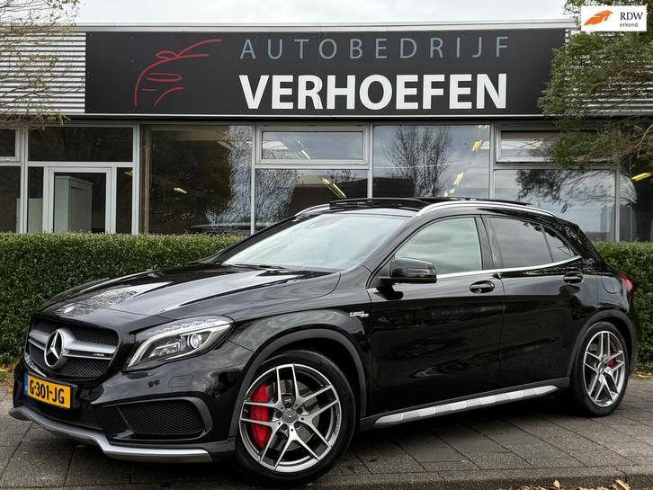 Mercedes-Benz GLA-klasse AMG 45 4MATIC - AUTOMAAT - PANORAMA, Auto's, Mercedes-Benz, Bedrijf, Te koop, GLA, 4x4, ABS, Airbags