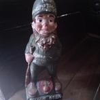 Zeldzame vintage tuinkabouter. Militair thema, Verzenden