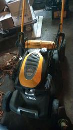 Stiga combi 55 svq h maaier, Tuin en Terras, Grasmaaiers, Ophalen, Stiga, Zo goed als nieuw, Benzine-grasmaaier