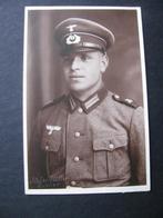 Oude Jaren '30 Echte Foto Kaart - Duitse Soldaat / Buchen, Verzamelen, Verzenden, Landmacht, Duitsland, Foto of Poster