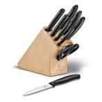 Victorinox messenblok 9-delig i.z.g.st., Huis en Inrichting, Keuken | Bestek, Ophalen of Verzenden, Zo goed als nieuw, Rvs of Chroom