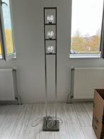 Moderne Staande Lamp met Glazen kubussen, Ophalen, Gebruikt, Glas, 150 tot 200 cm