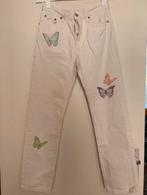 Witte Levi's Vintage Broek met Vlinders, Kleding | Dames, Wit, Ophalen of Verzenden, W27 (confectie 34) of kleiner, Levi’s