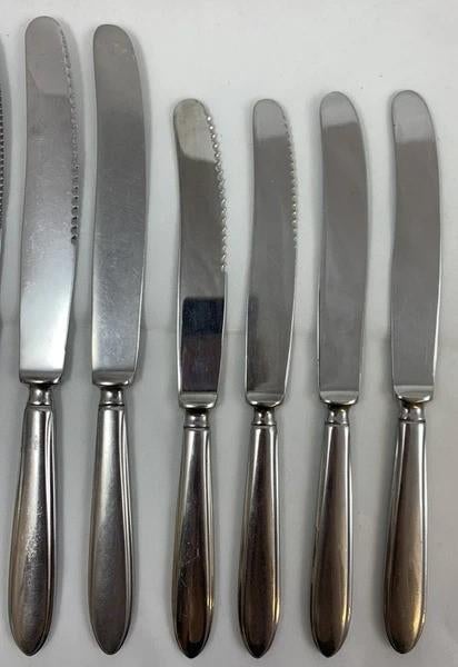 Gero Zilmeta 718 Puntfilet Bestek 20 stuks Messen Vintage, Coolsingel 104, 3011 AG Rotterdam, Netherlands, Verzenden, Zo goed als nieuw