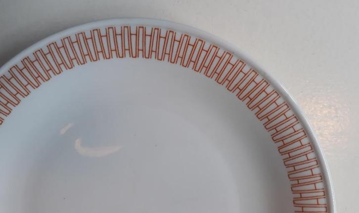 Ontbijtbordje Royal Sphinx Maastricht Hilton 1968 Vintage, Antiek en Kunst, Antiek | Servies los, Ophalen of Verzenden